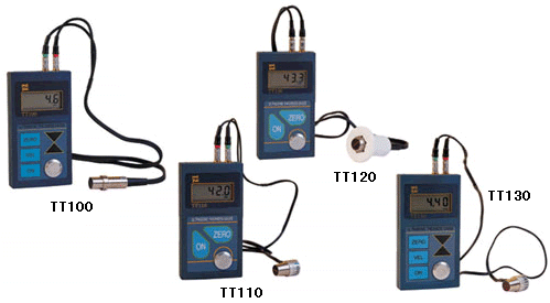 TT100/TT110/TT120/TT130超声波测厚仪