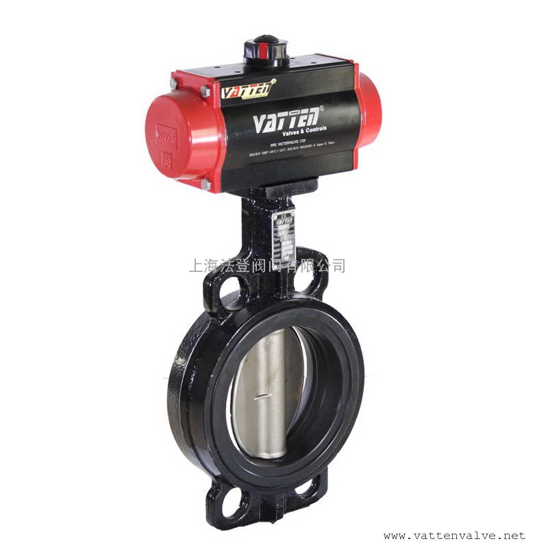 法登（VATTEN）VATTEN/法登气动蝶阀对夹连接VT1ADW11A
