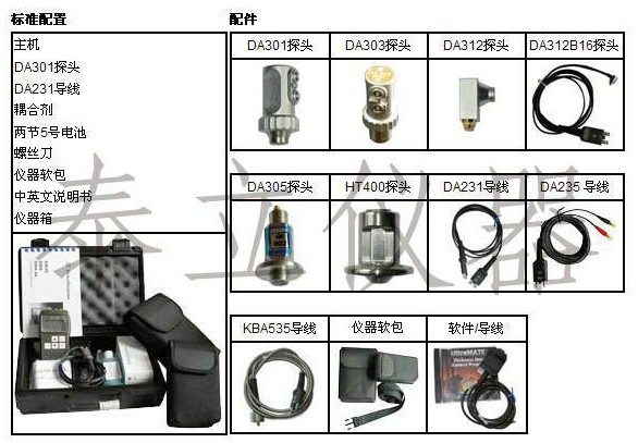 DA235超声波测厚仪探头导线德国KK/GE