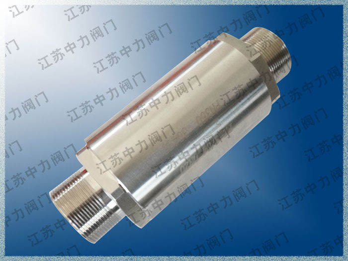 CNG天然气外螺纹不锈钢止回阀