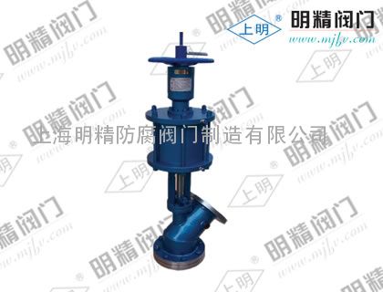 TY645H手动带气动放料阀