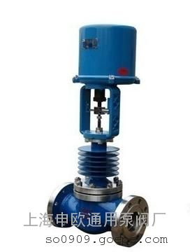 ZDLP-16C-G-DN100高温型电子式电动单座调节阀