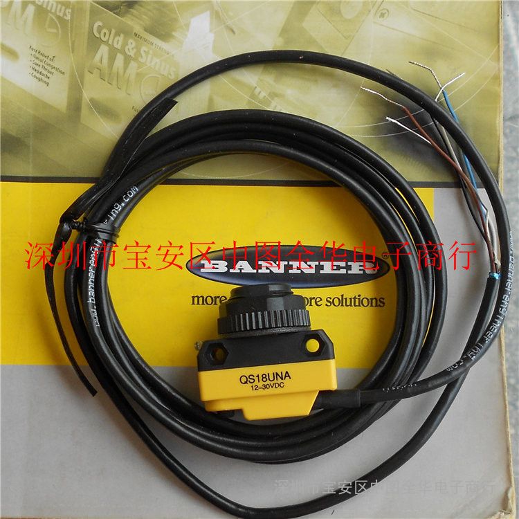 美国BANNER邦纳 QS18UNA 超声波传感器