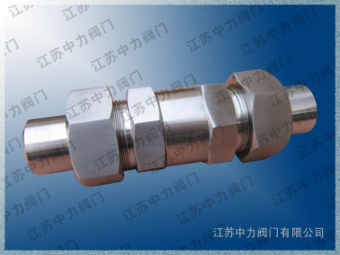 工厂销售ZLZW02P进口高压不锈钢卡套式阻火器