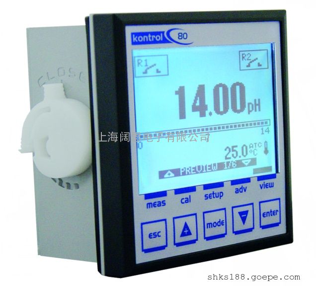 Kontrol80 PH/OPR单参数控制仪纯水污水循环水