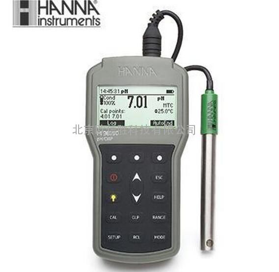 哈纳HI98190微电脑酸度pH-氧化还原-温度测定仪