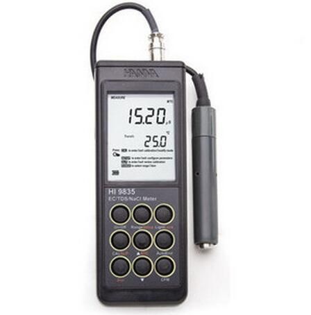 哈纳HI9835微电脑电EC-TDS-NaCI-°C测定仪