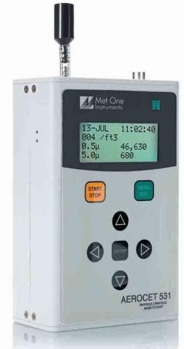美国MetOne GT-531手持式激光粒子计数器粉尘仪