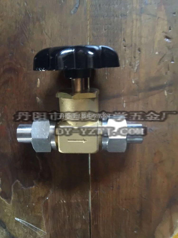 SJ1-12医用氧气空气截止阀/二级稳压箱专用阀/黄铜维修阀