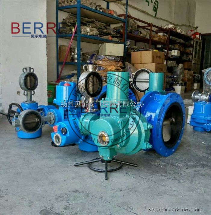 DN300法兰电动走水蝶阀