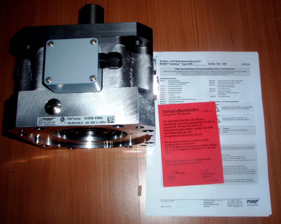 Chr. Mayr 41/M10.001.3扭矩传感器