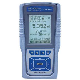 优特CON610电导率/TDS/盐度/电阻率/℃测定仪