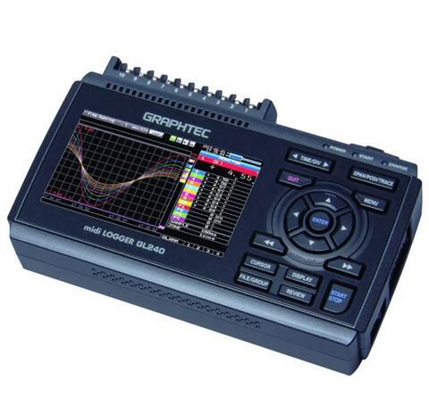 日本图技GRAPHTEC温度记录仪GL240