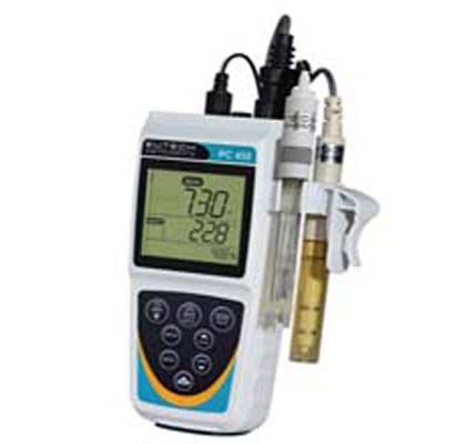 优特PC450便携式pH/ORP/电导率测定仪