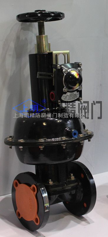 G641X型气动带手轮隔膜阀 气动隔膜泵规格 浙江隔膜阀