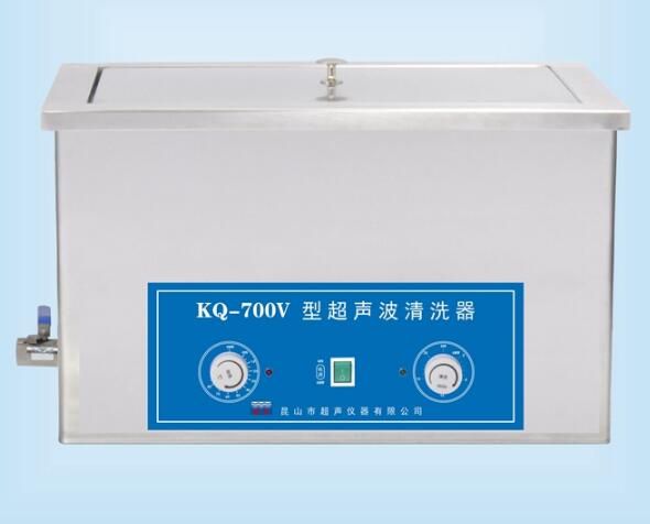 昆山舒美KQ-700V台式旋钮超声波清洗器27L
