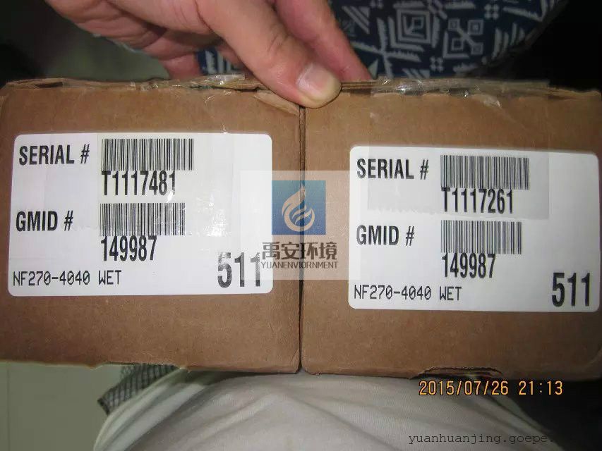 原装进口美国DOW膜NF90-4040/NF90-400垃圾渗滤液专用纳滤膜