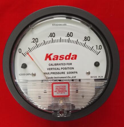 2000-1KPA/3KPA/5KPA气体压差表