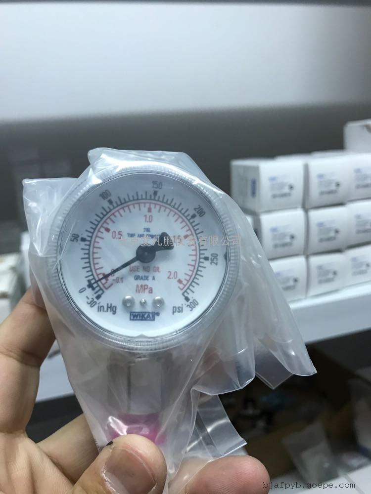 230.15压力表WIKA高纯压力表VCR压力表背接压力表