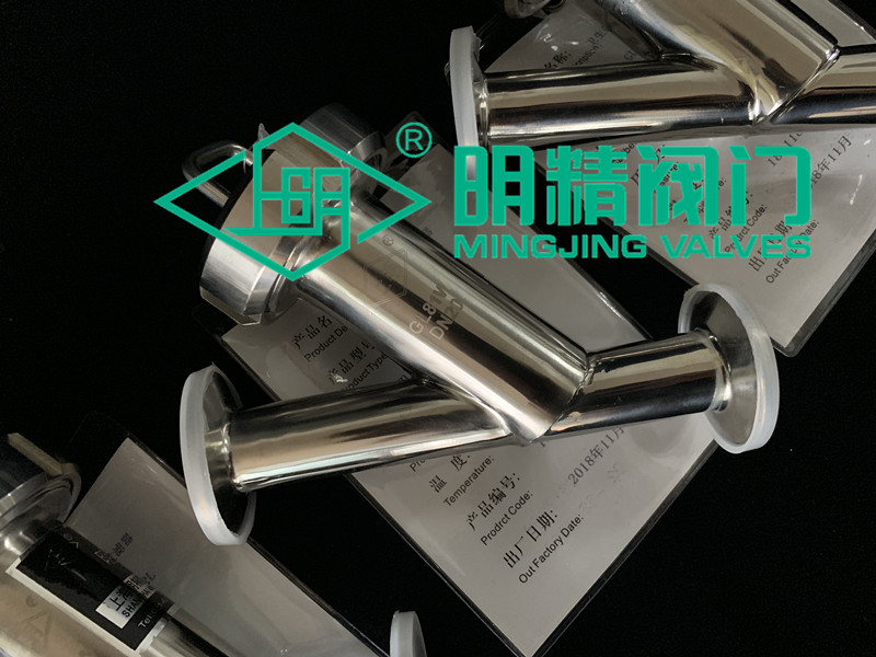 卫生级过滤器GL81W-16RL抛光不锈钢卡箍式过滤器