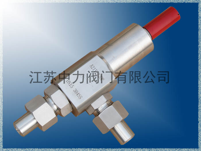 PN32MPa天然气高压不锈钢安全阀